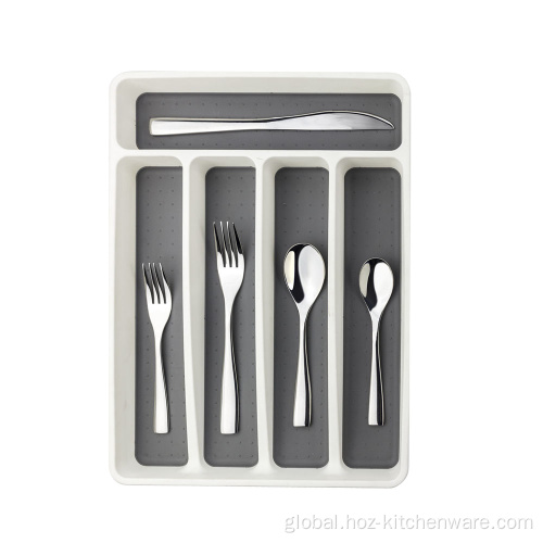 Flatware Organizer Plastic Cutlery Drawer Trays Factory